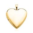Heart-Shaped Medallion In 14ct Gold Engravable