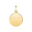 Engravable chain in 14K gold