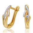 8ct gold set earrings ring with pendant