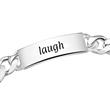 12mm sterling silver bracelet engraving