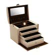 Jewelry case cordoba with 3 drawers