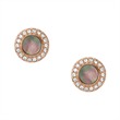Ohrstecker Gray Mother of Pearl Glitz Studs