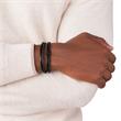 Leather bracelet vintage casual for men engravable