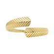 Harlow ring for ladies in stainless steel, gold plated