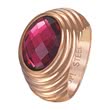 Ring Selena Stainless Steel Pink Gold