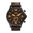 Men's chronograph dark brown