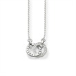 Sterling Silver Together Forever Necklace By Thomas Sabo