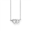 Sterling silver heart chain together by thomas sabo
