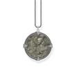 Cadena con colgante de moneda de plata 925