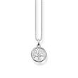 Necklace 925 sterling silver tree of life with zirconia
