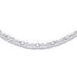 Sterling silver chain: Byzantine chain silver 2,5mm