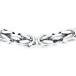Gents byzantine chain from 925er silver, 4,0 mm