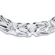 Sterling Silver Chain: Byzantine Chain Silver 10mm