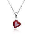 Sterling heart pendant for children