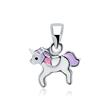 Unicorn necklace for children made of sterling silver