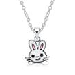 Necklaces with rabbit pendant for girls