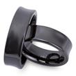 Exclusive black ceramic wedding rings scratch resistant