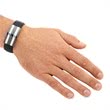 Leren armband lasergravure verstelbaar 16-20cm