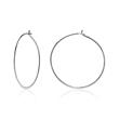 Hoops made of 925 silver