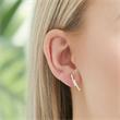 Earrings in gold-plated 925 silver