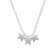 Sterling silver star necklace
