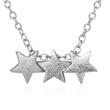 Sterling silver star necklace