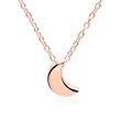 Moon Chain In Sterling Silver With Rose Gold Plating