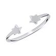 Ring stars in sterling silver