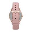 Ladies Watch Layton With Quartz Movement And Leather Strap, Pink