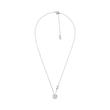 Necklace for ladies in sterling silver with zirconia