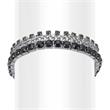 Ladies bracelet costuME jewelry with black stones