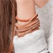 Armbandenset kostuumsieraden dames rosé goud