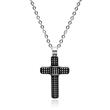 Engravable cross chain made of stainless steel