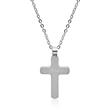 Engravable cross chain made of stainless steel