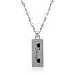 Stainless steel chain and engravable pendant