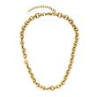 Necklace for ladies in stainless steel, gold plated
