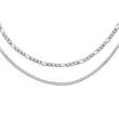 Ladies layer necklace in stainless steel