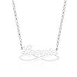 NaME necklace in 925 sterling silver