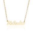 NaME necklace in 14K yellow gold