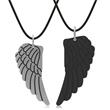 Partner chain angel wings stainless steel