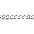 Sterling Silver Bracelet: Curb Bracelet Silver 7mm