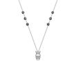 Men's Iconic Necklace With Skull In Stainless Steel