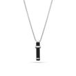 Stainless Steel Chain With Engraving Pendant For Men