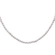 Ladies charm necklace with beads, MARINIUM® Ocean Steel