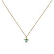 Ladies' Turtle Mono necklace in stainless steel, IP gold