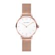 Wrist Watch Modeste In Stainless Steel, Rose Gold Plated