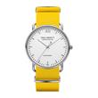 Sailor horloge met gele band, marinium® kast