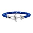 Phrep lite bracelet in blue nylon with anchor