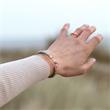 Phrep Lite Armband für Damen aus Nylon, grau, rosé