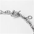 Anchor t-chain necklace for ladies in stainless steel